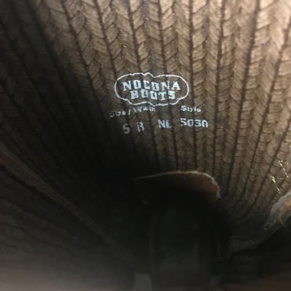 NOCOMA COWBOYBOOTS SZ. 5B - Picture 10 of 10